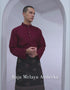 BAJU MELAYU ANDEEKA R/FIT (BLUSH PINK)
